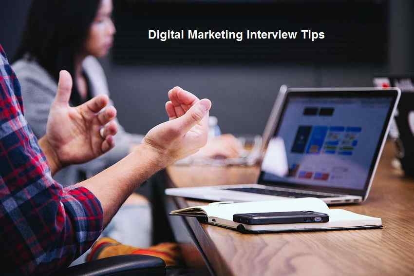 Digital Marketing Interview Tips